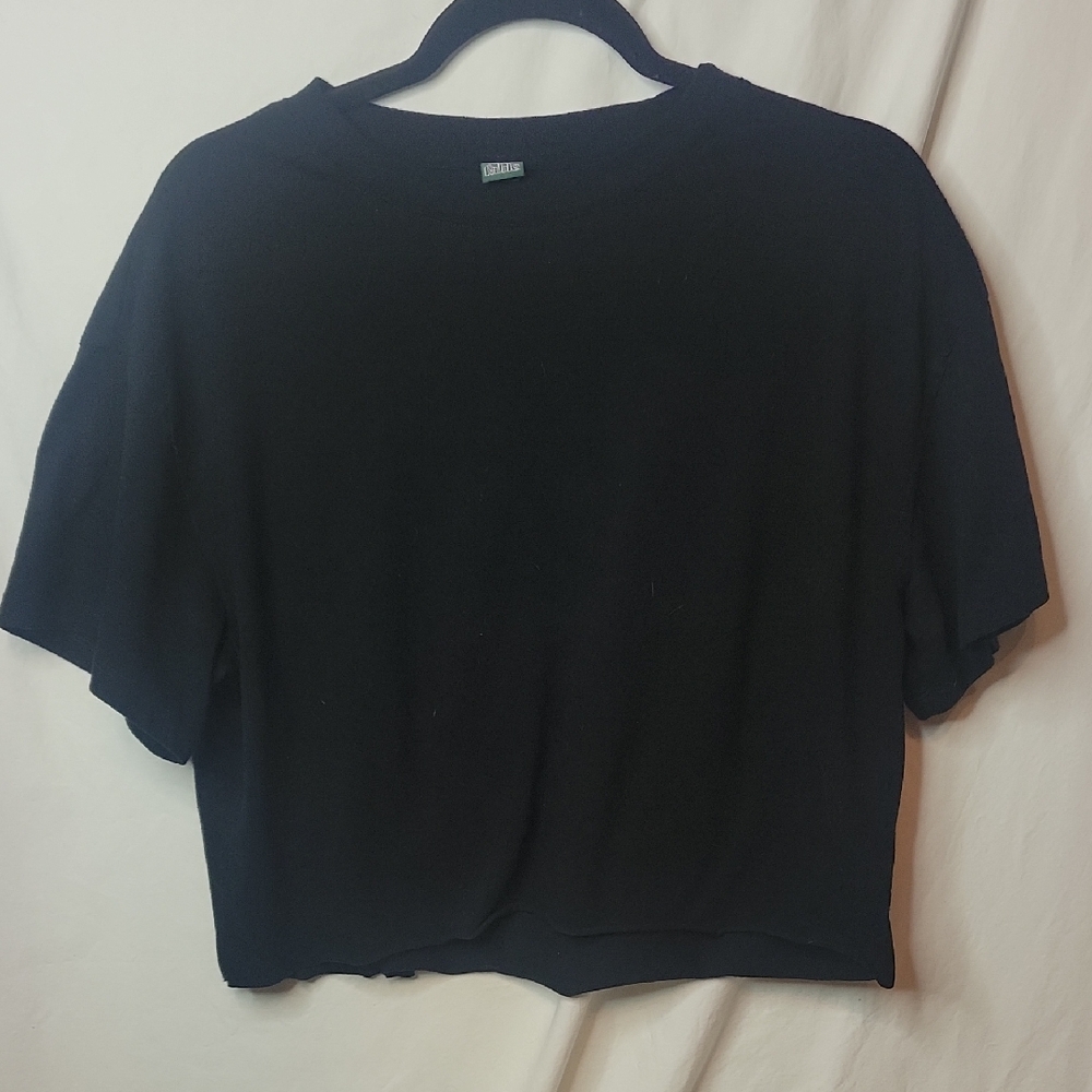 Wild Fable Black Crop Top